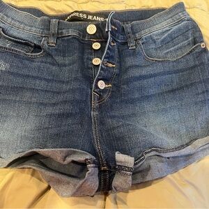 Express Dark Blue Denim Jeans